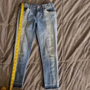 Girls stretch super skinny jeans (6x-7)